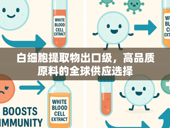 白细胞提取物出口级，高品质原料的全球供应选择