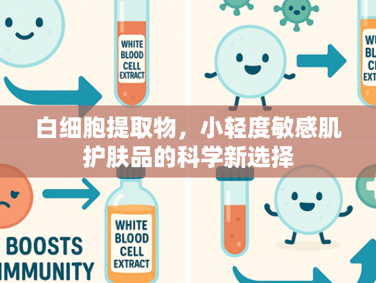 白细胞提取物，小轻度敏感肌护肤品的科学新选择