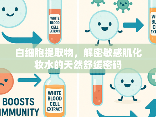 白细胞提取物，解密敏感肌化妆水的天然舒缓密码