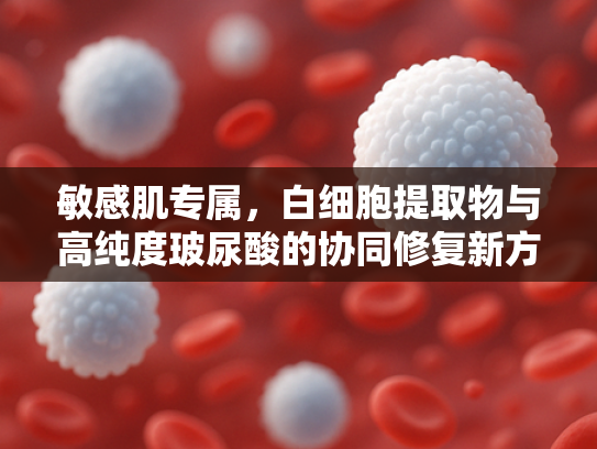 敏感肌专属，白细胞提取物与高纯度玻尿酸的协同修复新方案