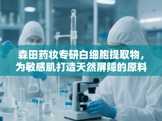 森田药妆专研白细胞提取物，为敏感肌打造天然屏障的原料奥秘