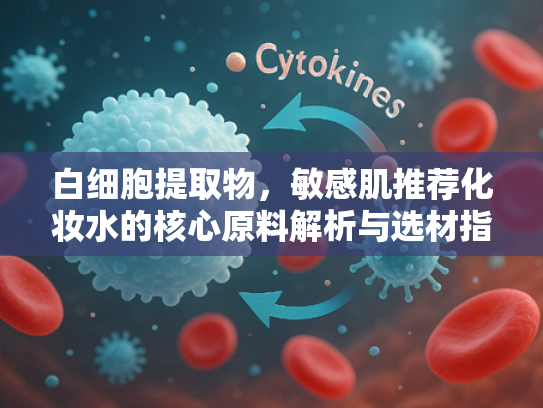 白细胞提取物，敏感肌推荐化妆水的核心原料解析与选材指南