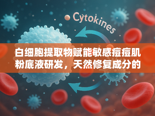 白细胞提取物赋能敏感痘痘肌粉底液研发，天然修复成分的应用与创新