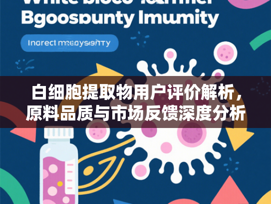 白细胞提取物用户评价解析，原料品质与市场反馈深度分析