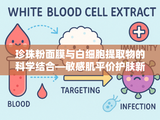 珍珠粉面膜与白细胞提取物的科学结合—敏感肌平价护肤新选择