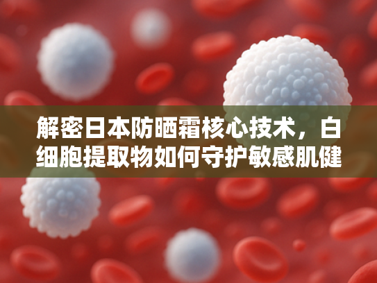 解密日本防晒霜核心技术，白细胞提取物如何守护敏感肌健康屏障
