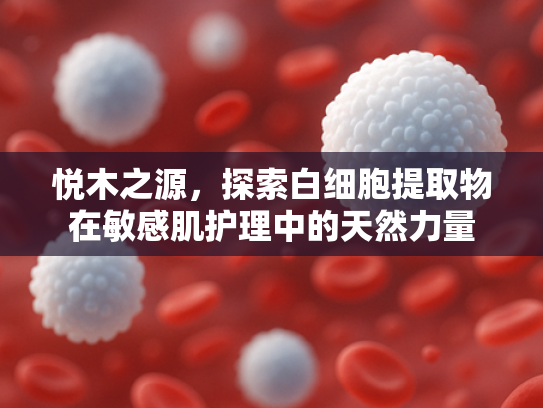 悦木之源，探索白细胞提取物在敏感肌护理中的天然力量