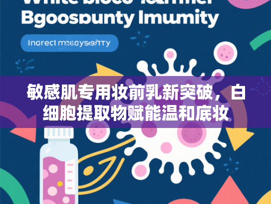敏感肌专用妆前乳新突破，白细胞提取物赋能温和底妆
