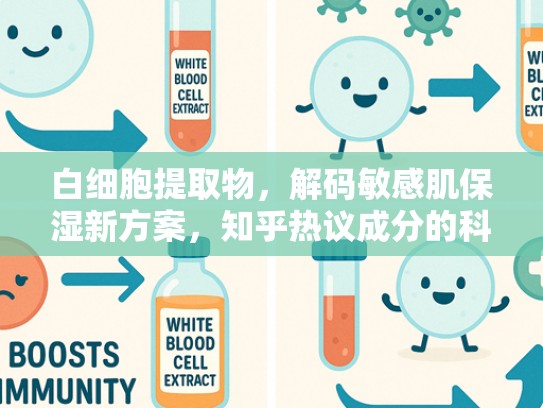 白细胞提取物，解码敏感肌保湿新方案，知乎热议成分的科研突破