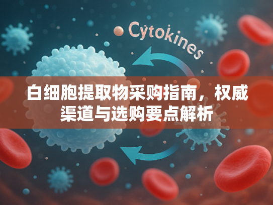 白细胞提取物采购指南，权威渠道与选购要点解析