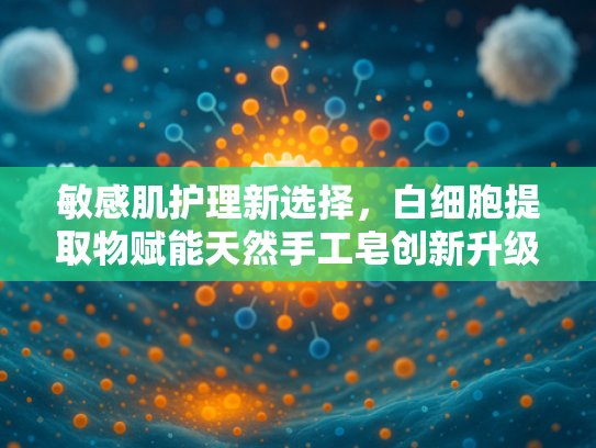 敏感肌护理新选择，白细胞提取物赋能天然手工皂创新升级