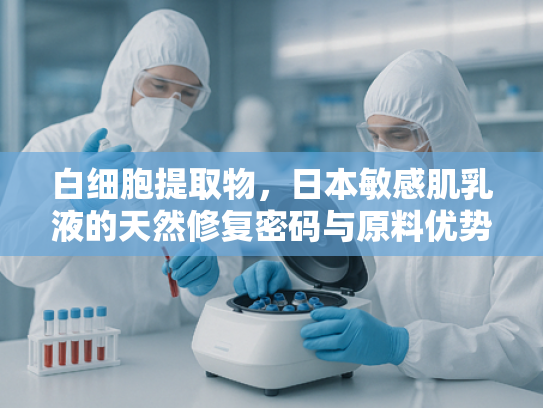 白细胞提取物，日本敏感肌乳液的天然修复密码与原料优势解析