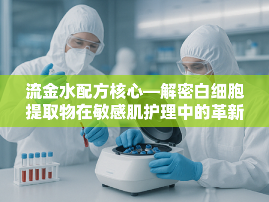 流金水配方核心—解密白细胞提取物在敏感肌护理中的革新应用