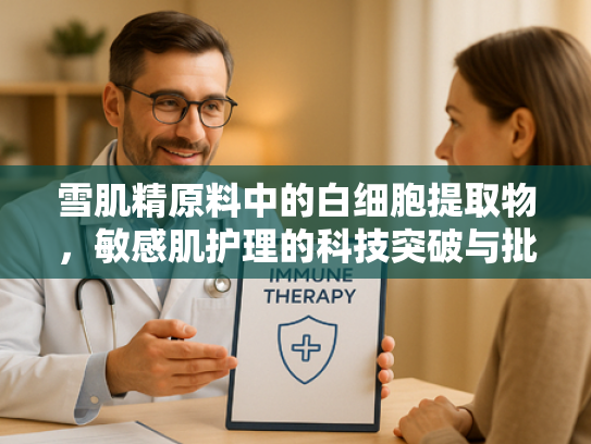 雪肌精原料中的白细胞提取物，敏感肌护理的科技突破与批发优势