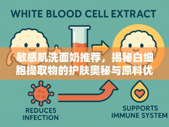 敏感肌洗面奶推荐，揭秘白细胞提取物的护肤奥秘与原料优势