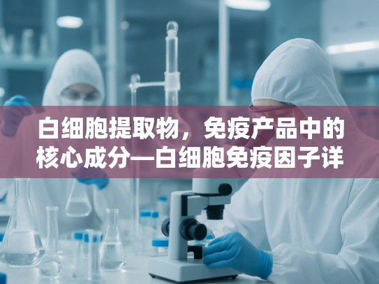 白细胞提取物，免疫产品中的核心成分—白细胞免疫因子详解