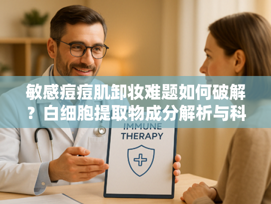 敏感痘痘肌卸妆难题如何破解？白细胞提取物成分解析与科学护肤指南