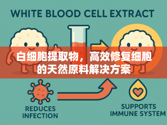 白细胞提取物，高效修复细胞的天然原料解决方案