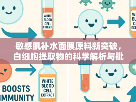 敏感肌补水面膜原料新突破，白细胞提取物的科学解析与批发应用指南