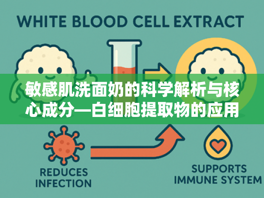 敏感肌洗面奶的科学解析与核心成分—白细胞提取物的应用价值
