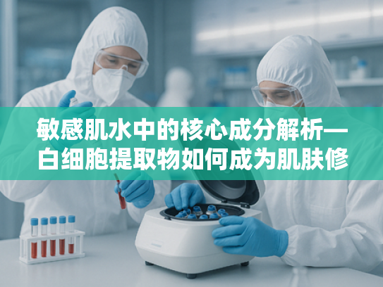 敏感肌水中的核心成分解析—白细胞提取物如何成为肌肤修护新趋势