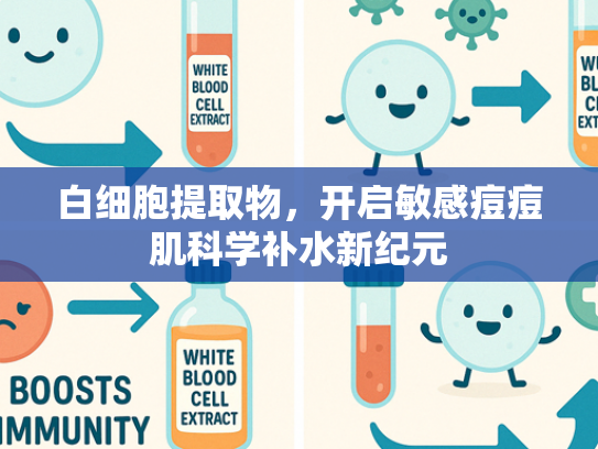白细胞提取物，开启敏感痘痘肌科学补水新纪元
