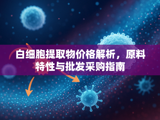白细胞提取物价格解析，原料特性与批发采购指南