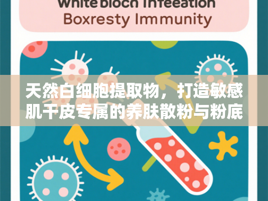 天然白细胞提取物，打造敏感肌干皮专属的养肤散粉与粉底液原料解析