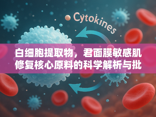 白细胞提取物，君面膜敏感肌修复核心原料的科学解析与批发合作指南