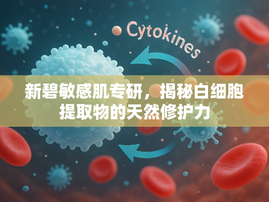 新碧敏感肌专研，揭秘白细胞提取物的天然修护力
