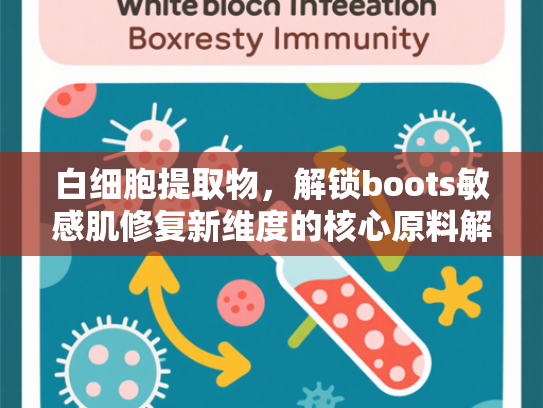 白细胞提取物，解锁boots敏感肌修复新维度的核心原料解析