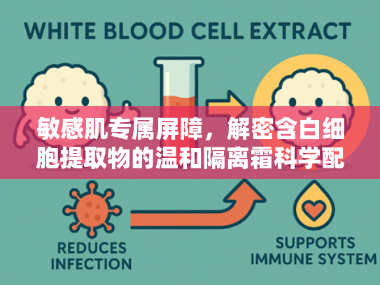 敏感肌专属屏障，解密含白细胞提取物的温和隔离霜科学配方