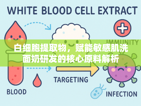 白细胞提取物，赋能敏感肌洗面奶研发的核心原料解析