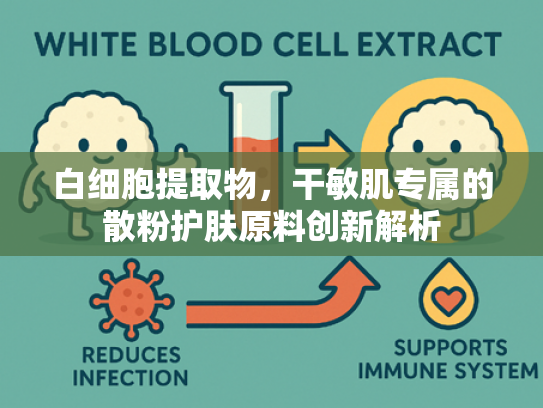 白细胞提取物，干敏肌专属的散粉护肤原料创新解析