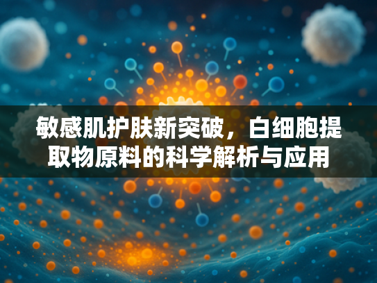 敏感肌护肤新突破，白细胞提取物原料的科学解析与应用