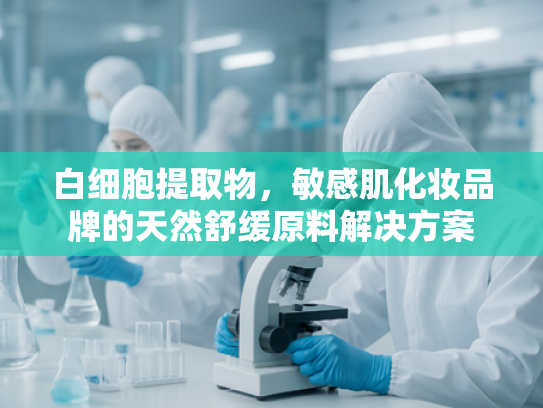 白细胞提取物，敏感肌化妆品牌的天然舒缓原料解决方案