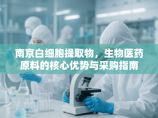 南京白细胞提取物，生物医药原料的核心优势与采购指南