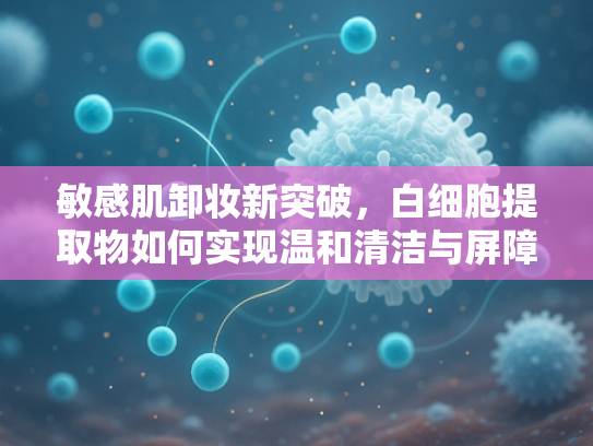 敏感肌卸妆新突破，白细胞提取物如何实现温和清洁与屏障修复