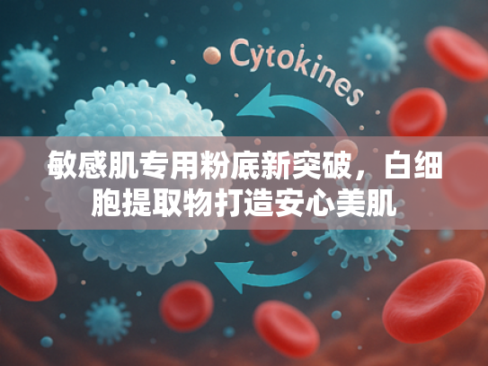 敏感肌专用粉底新突破，白细胞提取物打造安心美肌
