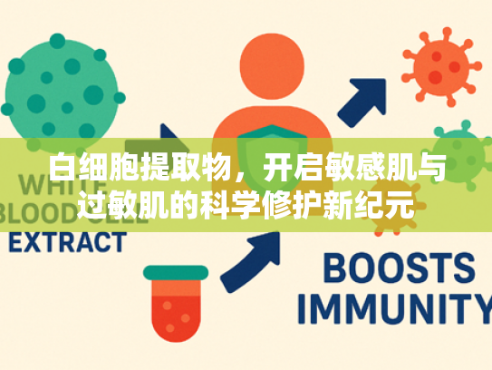 白细胞提取物，开启敏感肌与过敏肌的科学修护新纪元