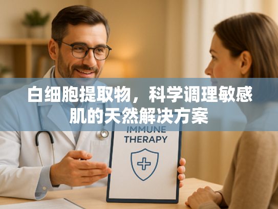 白细胞提取物，科学调理敏感肌的天然解决方案