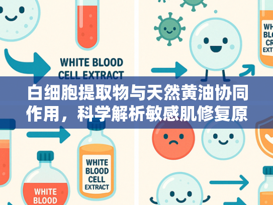 白细胞提取物与天然黄油协同作用，科学解析敏感肌修复原料新趋势