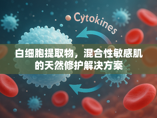 白细胞提取物，混合性敏感肌的天然修护解决方案