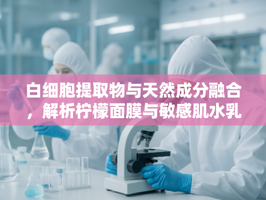 白细胞提取物与天然成分融合，解析柠檬面膜与敏感肌水乳的原料创新