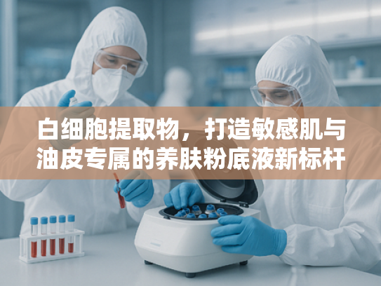白细胞提取物，打造敏感肌与油皮专属的养肤粉底液新标杆