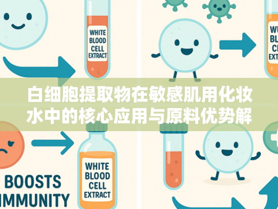 白细胞提取物在敏感肌用化妆水中的核心应用与原料优势解析