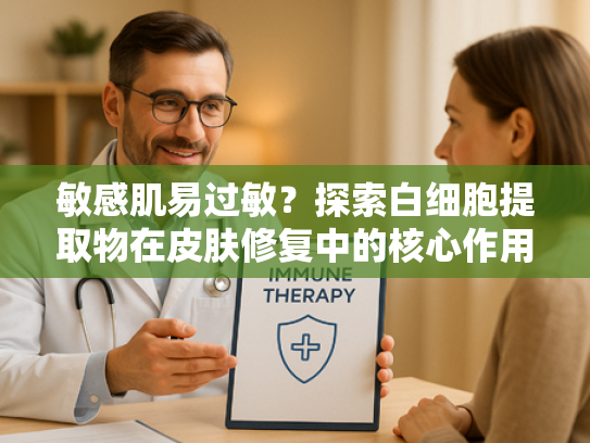 敏感肌易过敏？探索白细胞提取物在皮肤修复中的核心作用