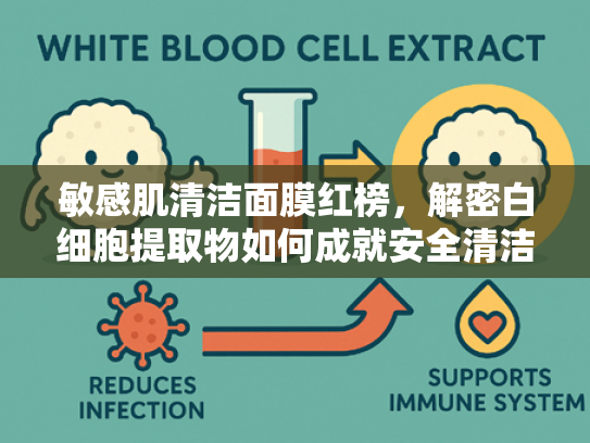 敏感肌清洁面膜红榜，解密白细胞提取物如何成就安全清洁力