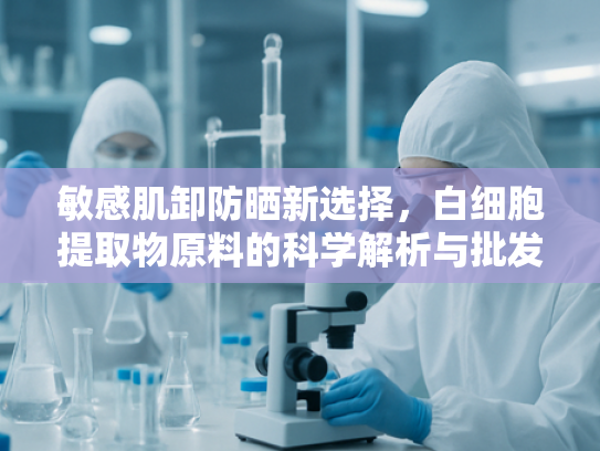 敏感肌卸防晒新选择，白细胞提取物原料的科学解析与批发指南