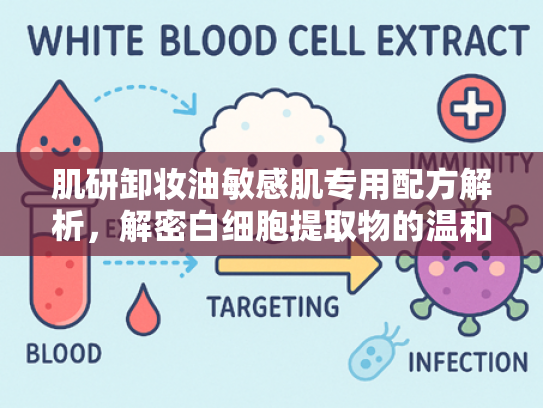 肌研卸妆油敏感肌专用配方解析，解密白细胞提取物的温和清洁科技